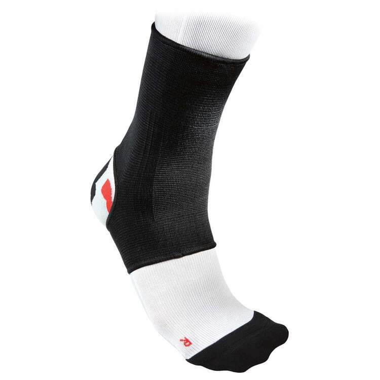 McDavid Elastic Ankle Sleeve Support Black M, Black, rebel_hi-res
