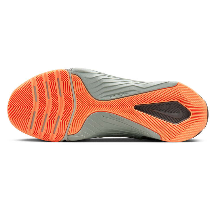 Nike Metcon 8 AMP Mens Training Shoes Green/Orange US 8, Green/Orange, rebel_hi-res