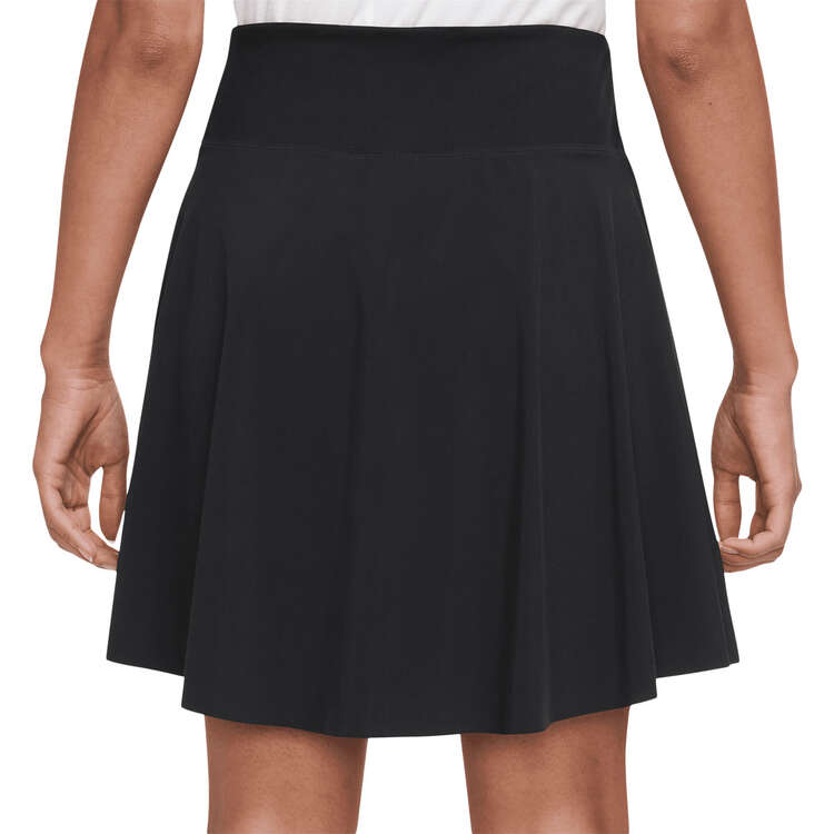 Nike Womens Dri-FIT Advantage Long Golf Skirt Black XS, Black, rebel_hi-res