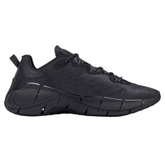 Reebok Zig Kinetica II Mens Casual Shoes Black US 7, Black, rebel_hi-res