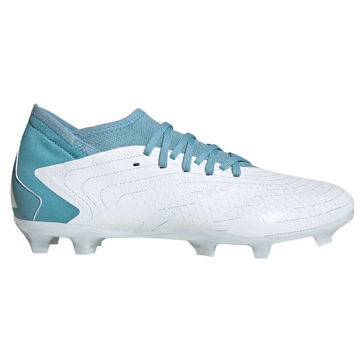 adidas X Parley Predator Accuracy .3 Football Boots White/Blue US Mens 9 / Womens 10, White/Blue, rebel_hi-res