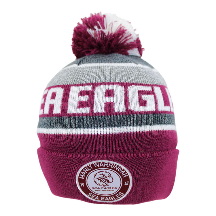 Manly Sea Eagles 2024 Tundra Adult Beanie, , rebel_hi-res