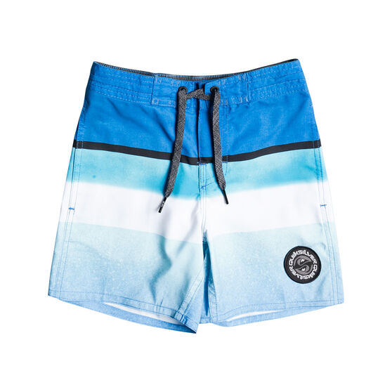 Quiksilver Boys Swell Vision 12 inch Board Shorts, Blue, rebel_hi-res