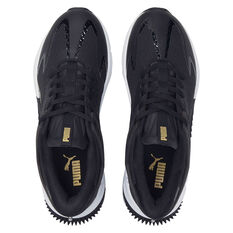 Puma Provoke XT FTR Womens Casual Shoes, Black/Gold, rebel_hi-res