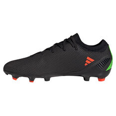 adidas X Speedportal .3 Football Boots Black US Mens 4 / Womens 5, Black, rebel_hi-res