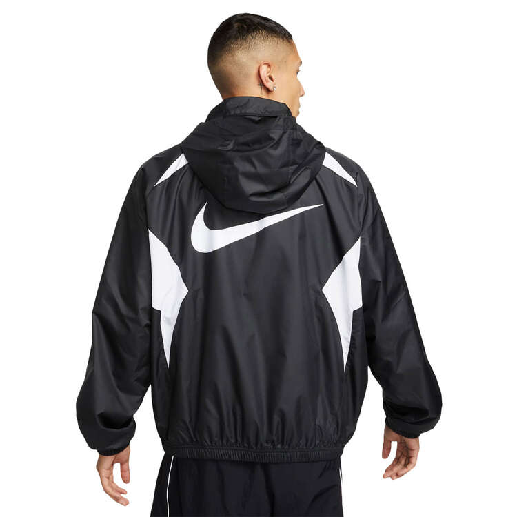 Nike Mens Repel Lightweight Soccer Jacket, Black/White, rebel_hi-res