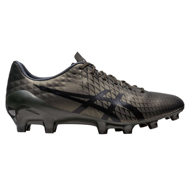 Asics Menace 4 Football Boots, Black/Grey, rebel_hi-res