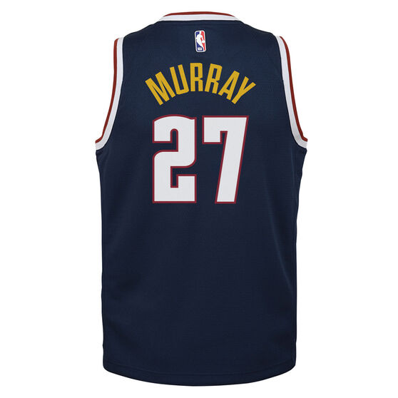 Nike Denver Nuggets Jamal Murray Kids Icon Swingman Jersey, Blue, rebel_hi-res