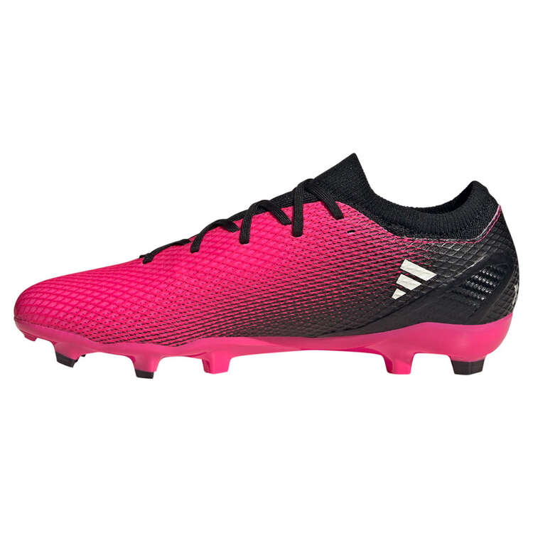 adidas X Speedportal .3 Football Boots Pink/White US Mens 9 / Womens 10, Pink/White, rebel_hi-res
