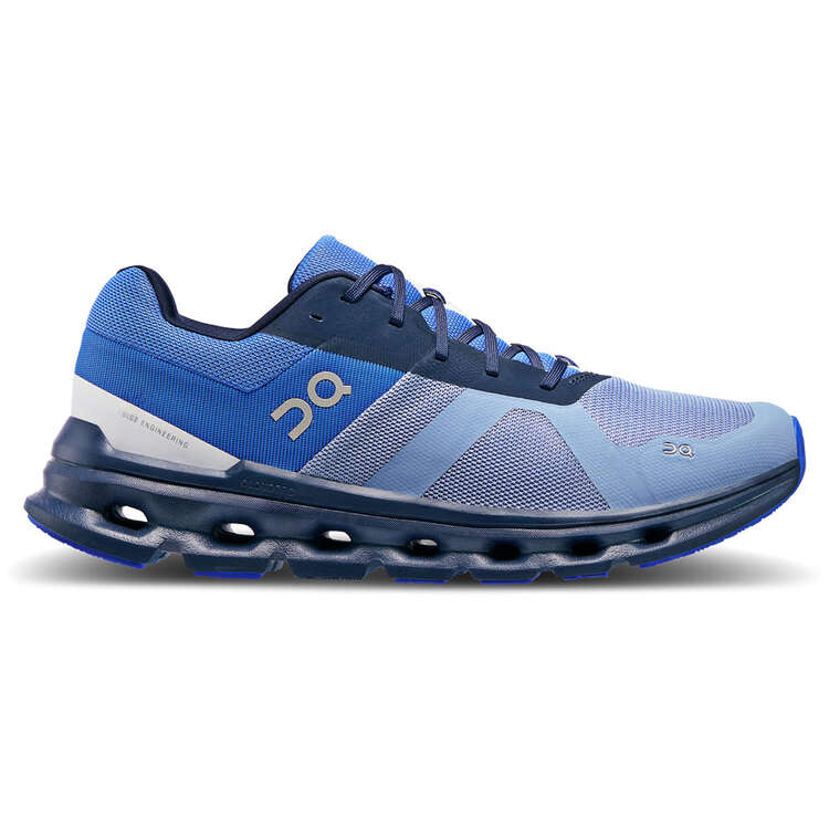 On Cloudrunner Mens Running Shoes Blue/White US 8.5, Blue/White, rebel_hi-res
