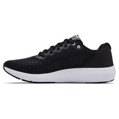 Under Armour Charged Pursuit 2 Mens Running Shoes Black/White US 7, Black/White, rebel_hi-res