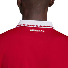 Arsenal FC 2022/23 Mens Home Jersey, Red, rebel_hi-res