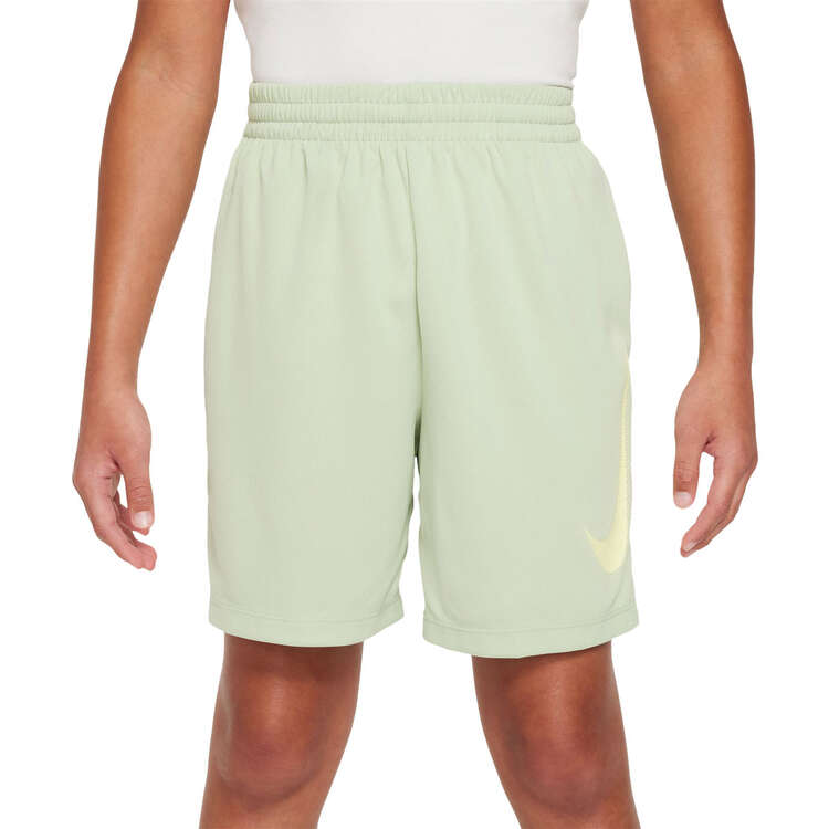 Nike Boys Dri-FIT Multi Training Shorts Green XS, Green, rebel_hi-res