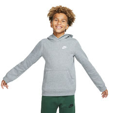 Nike Sportswear Boys Club  Pullover Hoodie Carbon XS, Carbon, rebel_hi-res