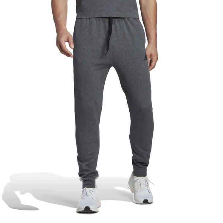 adidas Mens Essentials Feelcozy Track Pants Grey XS, Grey, rebel_hi-res