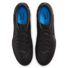 Nike Tiempo Legend 9 Academy Football Boots, Black/Grey, rebel_hi-res
