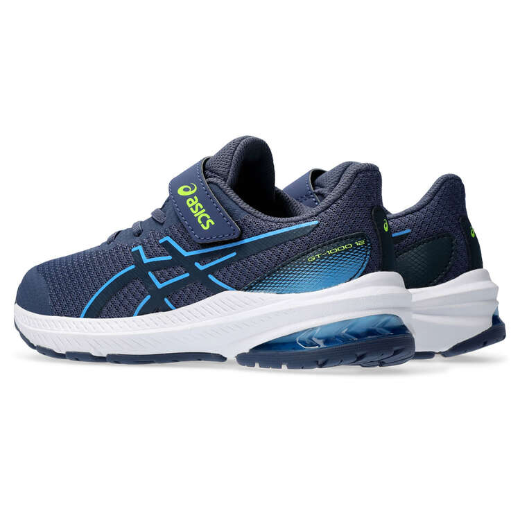 Asics GT 1000 12 PS Kids Running Shoes, Navy/Blue, rebel_hi-res
