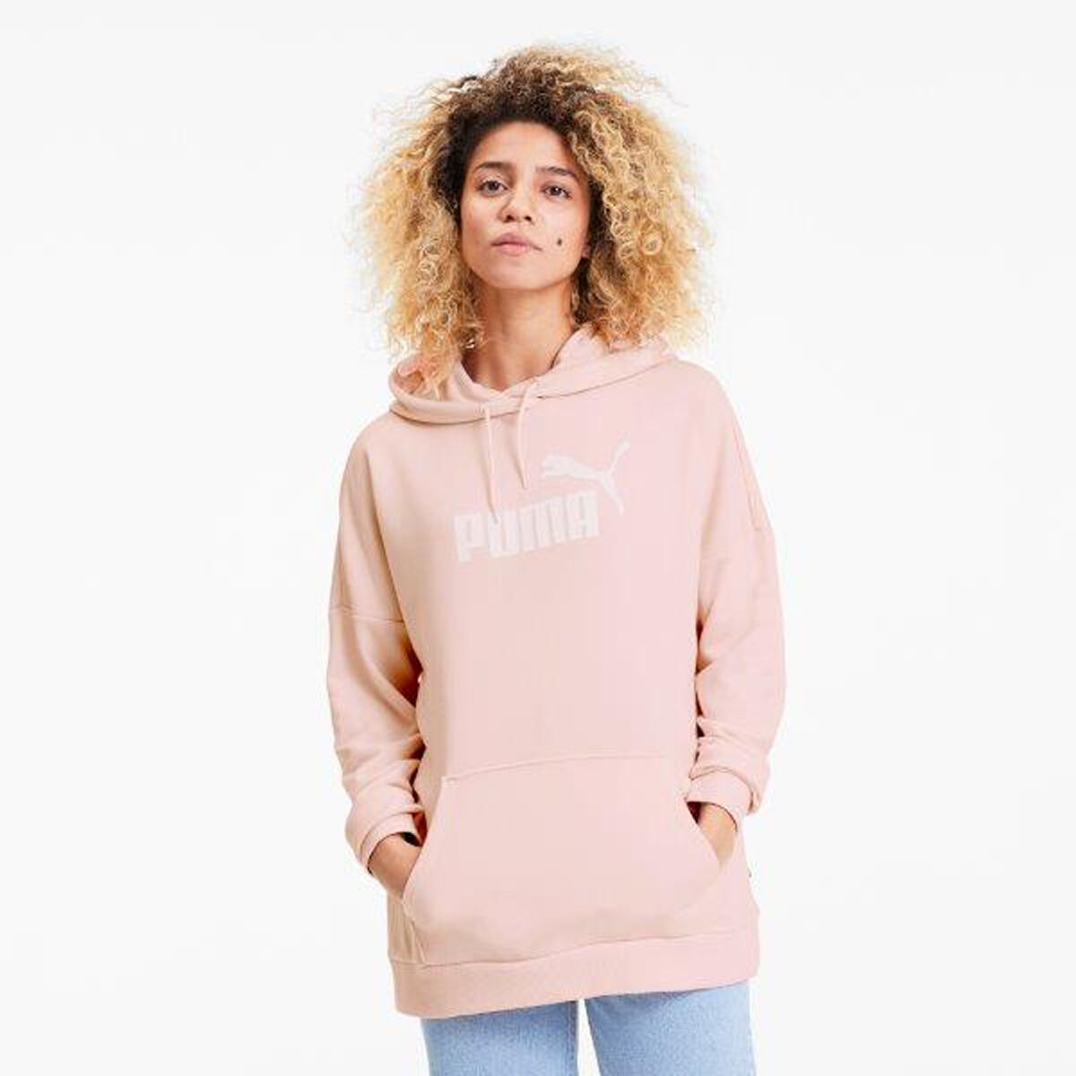 puma hoodie womens pink