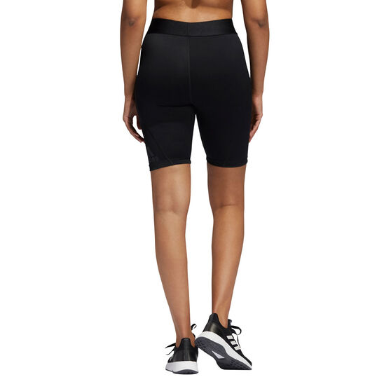 adidas Womens TechFit Period-Proof Bike Shorts, Black, rebel_hi-res