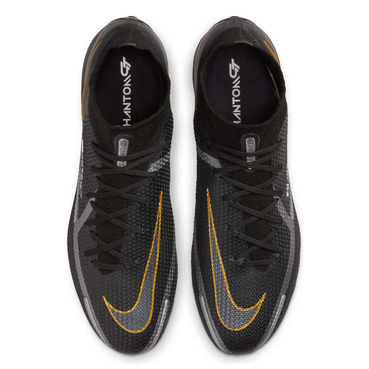 Nike Phantom GT2 Elite Dynamic Fit Football Boots Black/Gold US Mens 8. ...