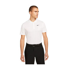 Nike Mens Dri-FIT Victory Golf Polo White XS, White, rebel_hi-res