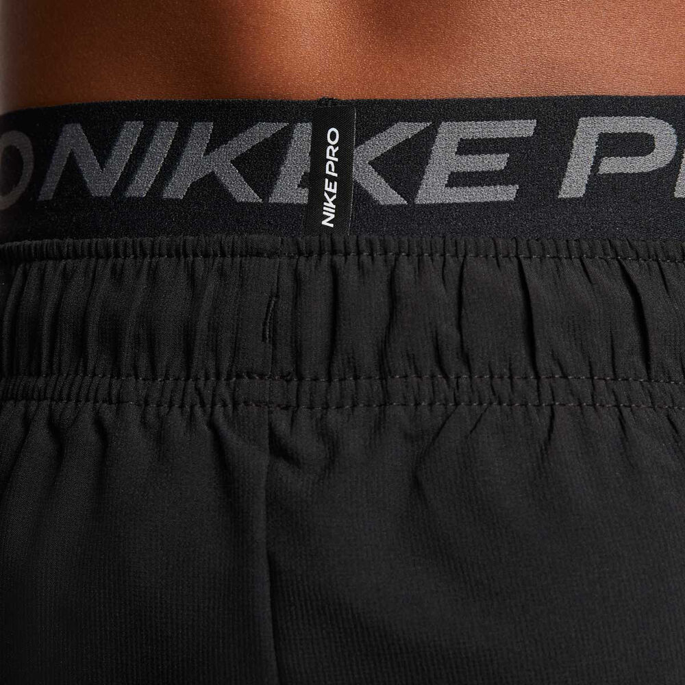 Nike Pro Boys Shorts Black / White XL | Rebel Sport