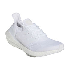 adidas Ultraboost 21 Womens Running Shoes, White, rebel_hi-res