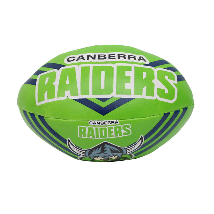 Steeden NRL Canberra Raiders Sponge Supporter Ball, , rebel_hi-res