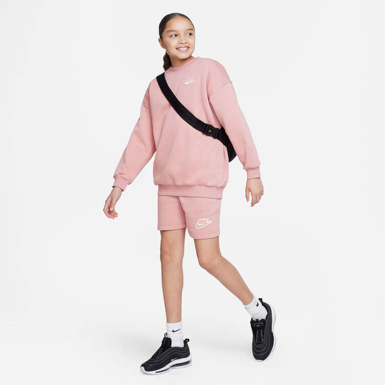 Nike Kids Sportswear Club Plus Shorts, Red, rebel_hi-res