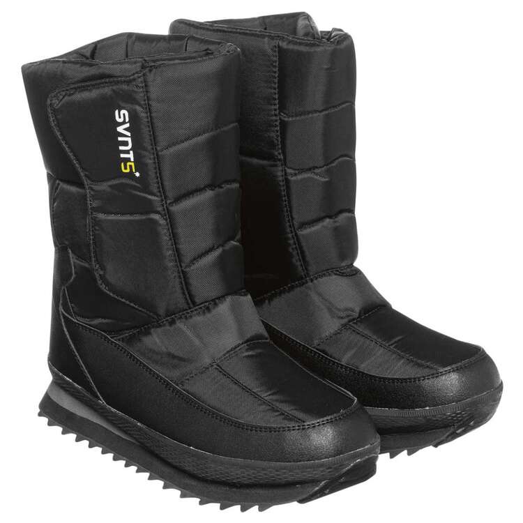 SVNT5 Mens Snowline Moon Boots Black / Charcoal US 13, Black / Charcoal, rebel_hi-res