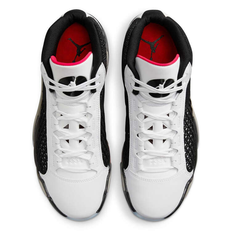 Air Jordan 38 Fundamental Basketball Shoes, White/Black, rebel_hi-res