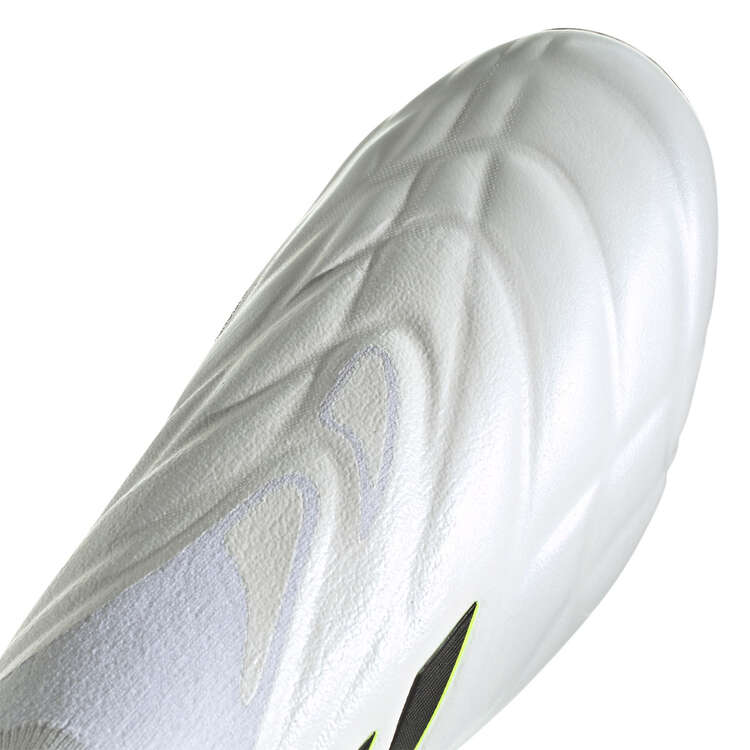 adidas Copa Pure + Football Boots, White/Black, rebel_hi-res