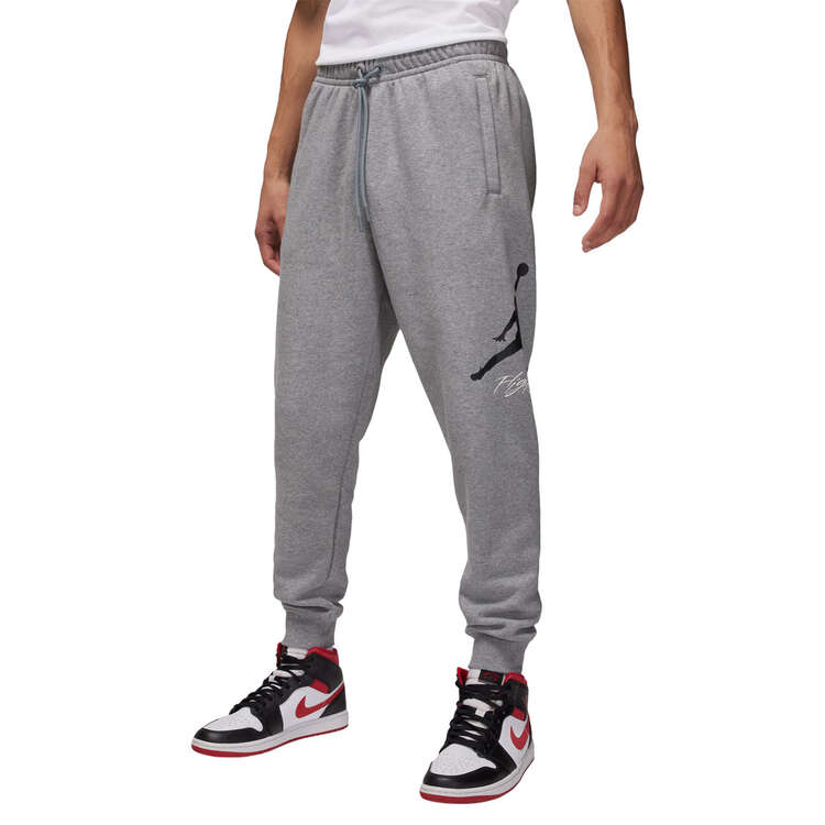 Jordan Essentials Mens Fleece Baseline Pants Grey S, Grey, rebel_hi-res