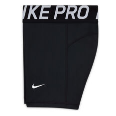 Nike Pro Girls Shorts, Black, rebel_hi-res