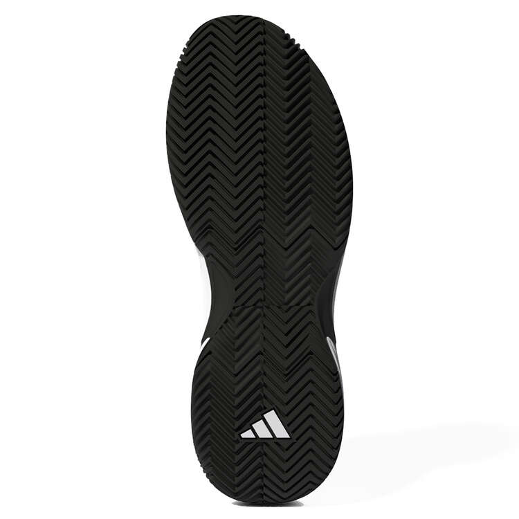 adidas GameCourt 2 Mens Tennis Shoes White/Black US 7, White/Black, rebel_hi-res