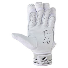 Kookaburra Ghost Pro 4.0 Cricket Batting Gloves White/Grey Right Hand, White/Grey, rebel_hi-res