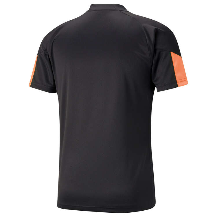 Puma Mens individualFINAL Football Jersey, Black/Orange, rebel_hi-res