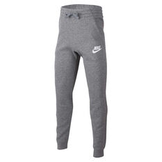 Nike Boys Club Jogger Pants Grey / White XS, Grey / White, rebel_hi-res