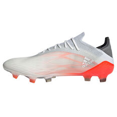 adidas X Speedflow .1 Football Boots White/Red US Mens 7 / Womens 8.5, White/Red, rebel_hi-res