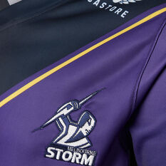 Melbourne Storm 2022 Mens Home Jersey, Purple, rebel_hi-res