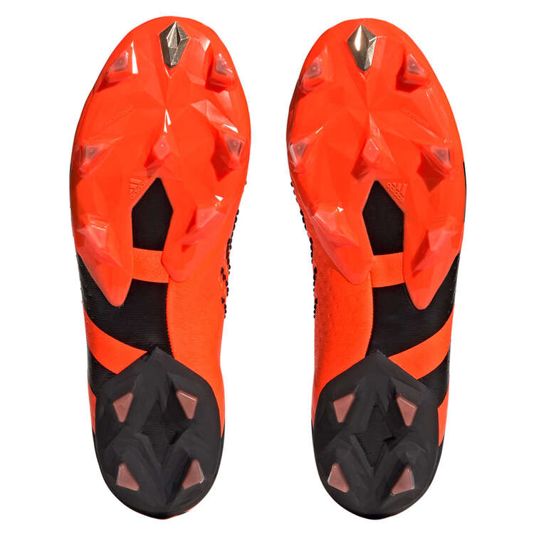 adidas Predator Accuracy .1 Low Football Boots, Orange/Black, rebel_hi-res