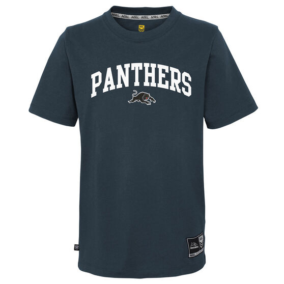 Penrith Panthers Mens NRL Collegiate Tee, Navy, rebel_hi-res