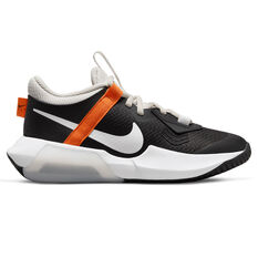 Nike Air Zoom Crossover GS Kids Basketball Shoes, Black/White, rebel_hi-res