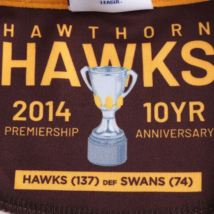 Hawthorn Hawks 2024 Mens Home Guernsey, Gold, rebel_hi-res