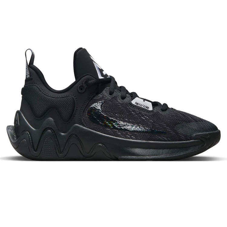 Nike Giannis Immortality 2 GS Kids Basketball Shoes Black/Grey US 4, Black/Grey, rebel_hi-res