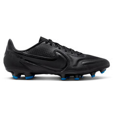 Nike Tiempo Legend 9 Club Football Boots Black/Grey US Mens 4 / Womens 5.5, Black/Grey, rebel_hi-res