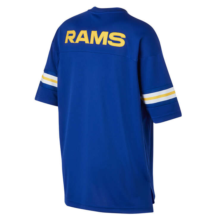 Los Angeles Rams Mens Replica Jersey, Blue, rebel_hi-res