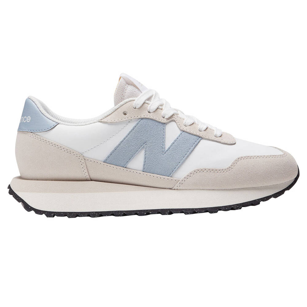 New Balance 237 Womens Casual Shoes Cream/Blue US 8