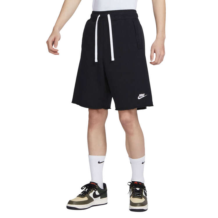Nike Mens Club French Terry Alumni Shorts, Black, rebel_hi-res