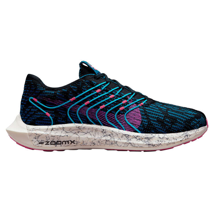 Nike Pegasus Turbo Next Nature Mens Running Shoes Black/Pink US 7, Black/Pink, rebel_hi-res